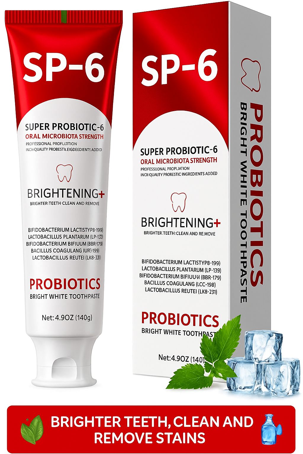 SP-6 Probiotic Whitening Toothpaste (Original)