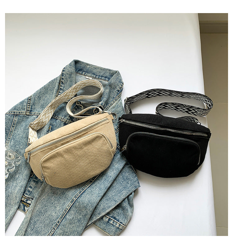 Cross-border Hot Extra Large Waist Bag Chest Bag Large Capacity