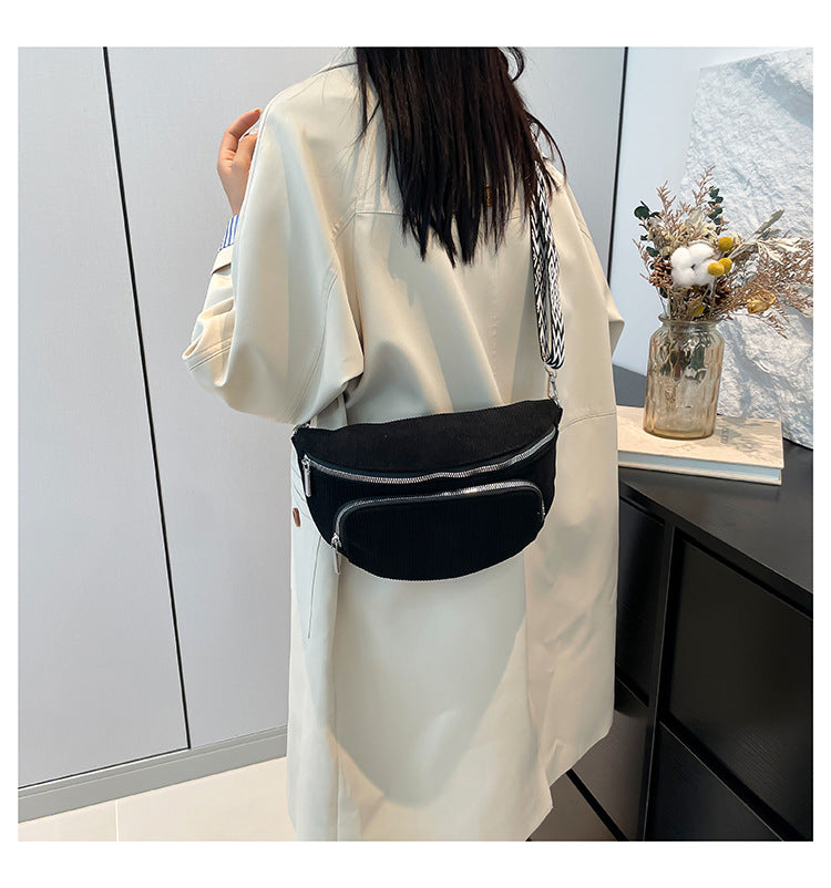 Cross-border Hot Extra Large Waist Bag Chest Bag Large Capacity