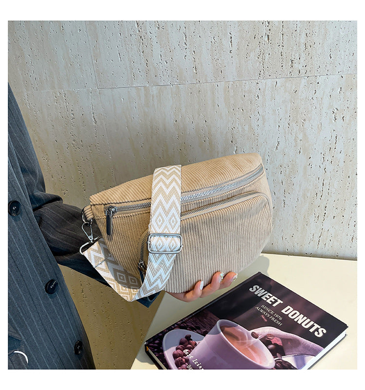 Cross-border Hot Extra Large Waist Bag Chest Bag Large Capacity