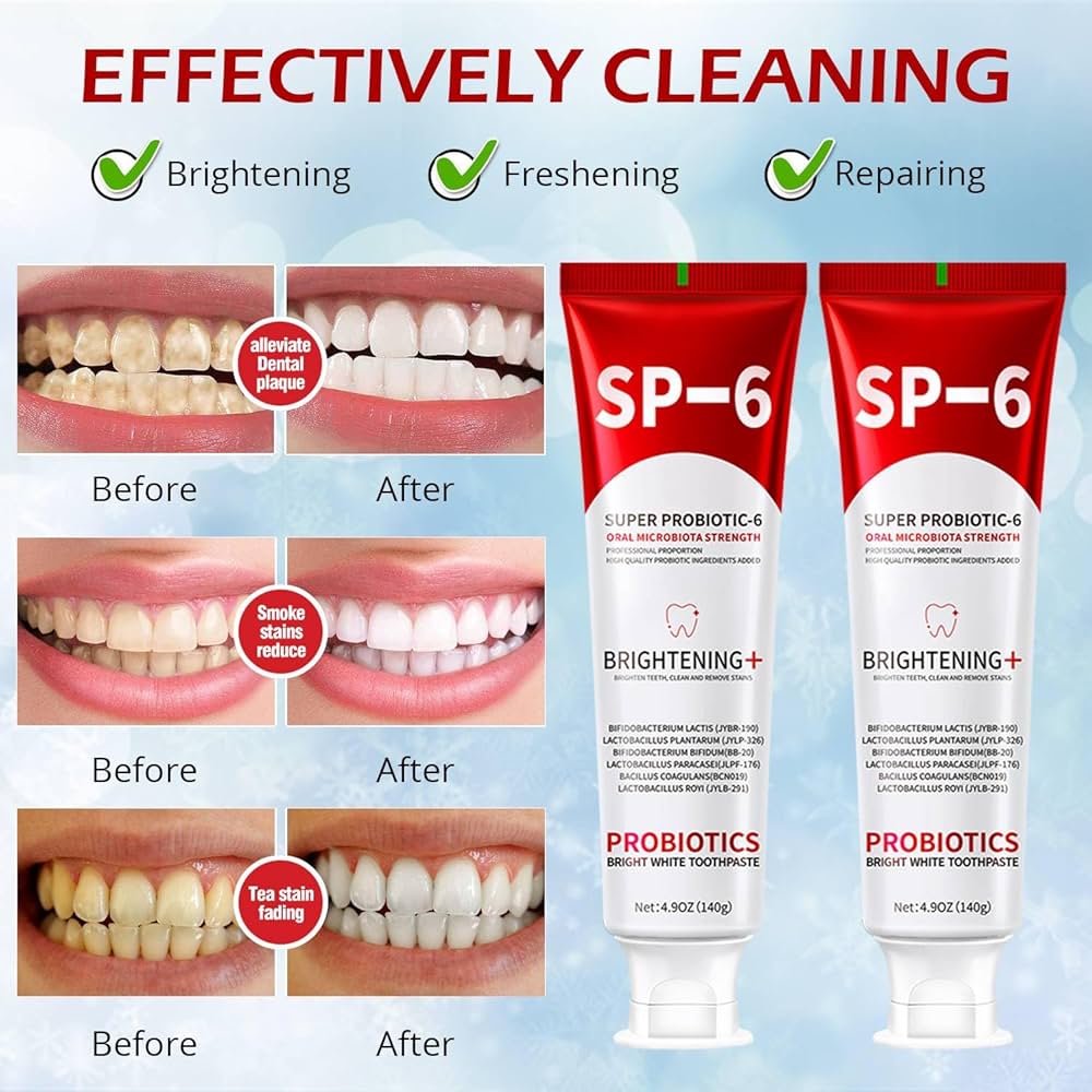 SP-6 Probiotic Whitening Toothpaste (Original)