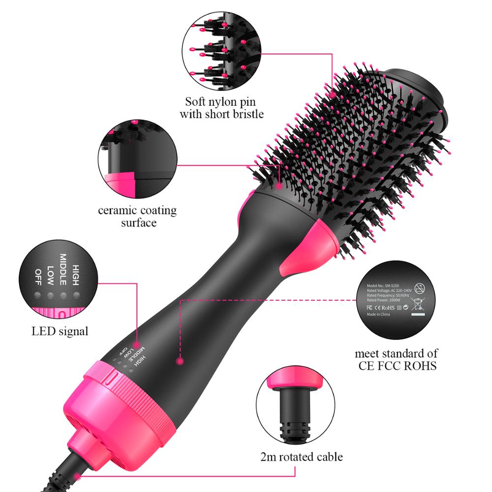Hair Straightener Brush - One Step Hair Straightener