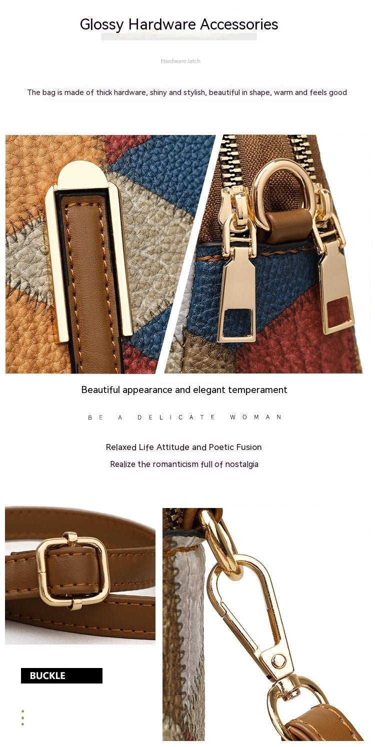 Double-Zipper Cross-body Bags