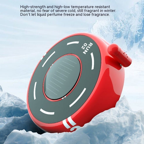 Automobile Aromatherapy Car Light Sense Model Decoration Solar Perfume Creative Personality Fragrance