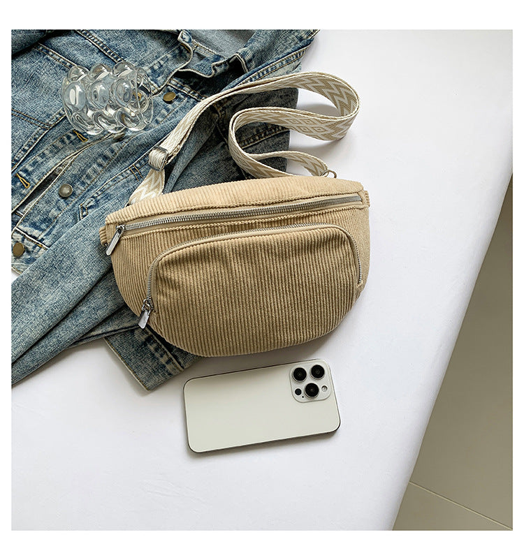 Cross-border Hot Extra Large Waist Bag Chest Bag Large Capacity