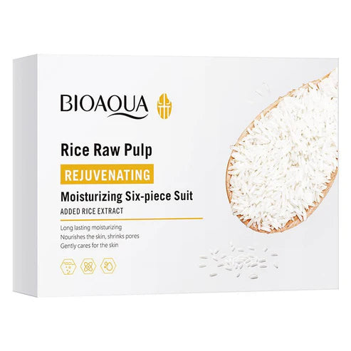 BIOAQUA - Rice Raw Pulp Rejuvenating Set (Original)