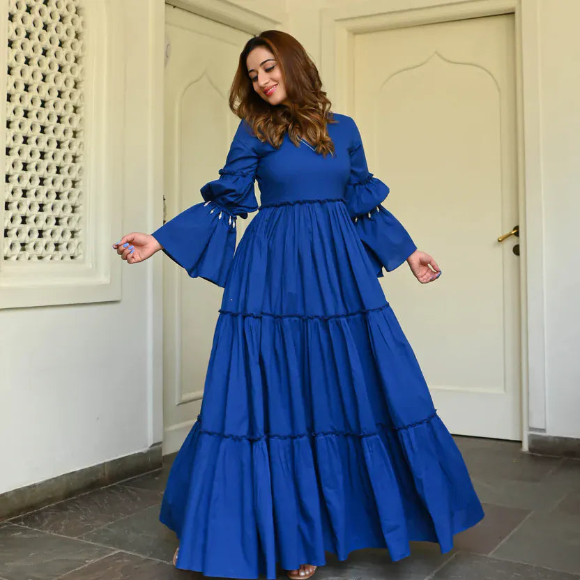 Royal Blue Gown FC-92