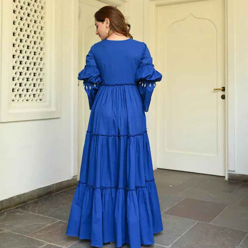 Royal Blue Gown FC-92